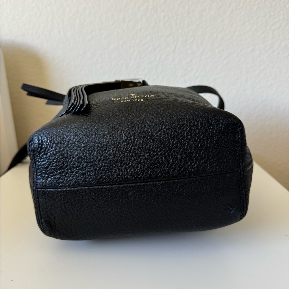 Kate Spade Black Small Bucket Crossbody Bag - Picture 5 of 10